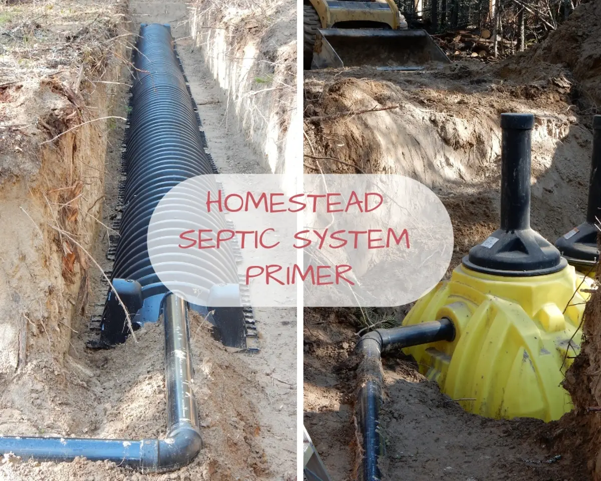septic system primer for homesteads